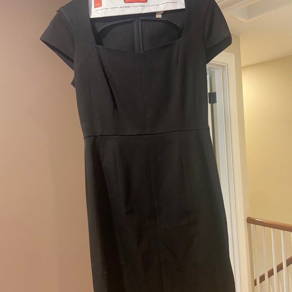 Banana Republic Black Business Dress - Size 6P - Picture 1 of 3